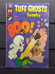 1970-15 Cent, Harvey Comics, Tuff Ghosts, Starring Spooky, Amazing Ads, Comic Book, 55 Years Old,