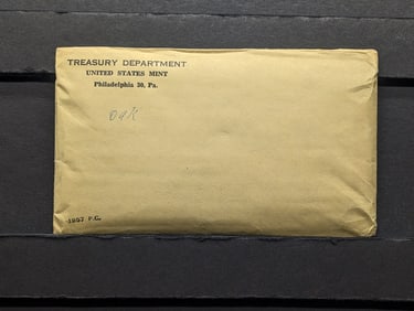 Unopened - 1957 -P Proof Coin Set In OGP