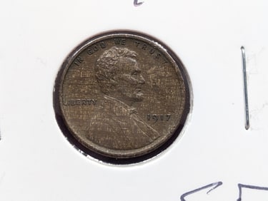 1917-P Lincoln Wheat Cent