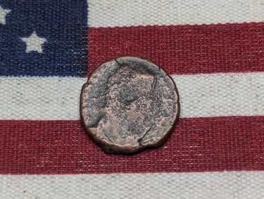 367-375 AD, Good Details, Ancient Roman Coin, Over 1,600 years old
