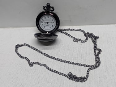 Gone Fishing Pocket Watch, New, Works Great