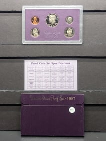 1987 -S U.S. Proof Set In OGP & COA