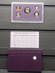 1988 -S U.S. Mint Proof Set In OGP & COA
