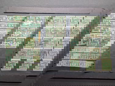 (3) Complete Set Internal Revenue Wine Tax Stamps