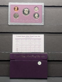 1989 -S U.S. Mint Proof Set In OGP & COA