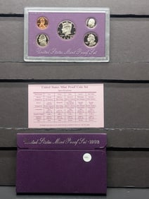 1993 -S U.S. Mint Proof Set In OGP & COA