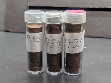 1930's Lincoln Wheat Cents