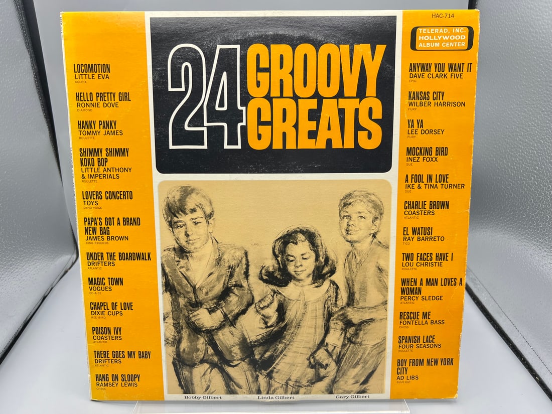 1965 Various Artist Compilation 24 Groovy Greats Vinyl Album - HLP 714 (1 of 5)