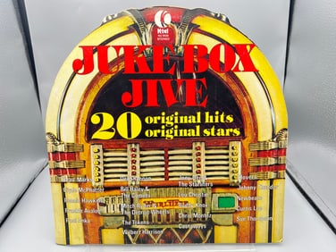 1975 Various Artist Compilation Jukebox Jive Die Cut Cover Vinyl Album - NU 9020