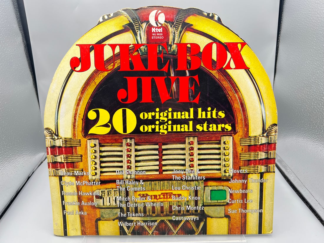 1975 Various Artist Compilation Jukebox Jive Die Cut Cover Vinyl Album - NU 9020 (1 of 5)