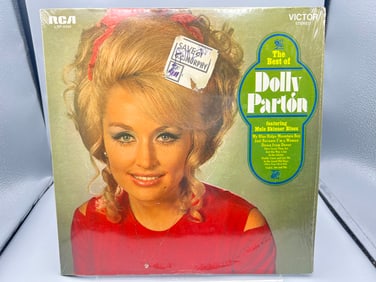 1970 Dolly Parton The Best of Dolly Parton Vinyl Album - LSP-4449