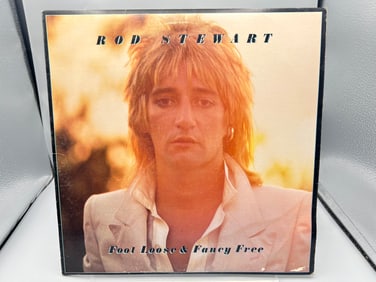 1977 Rod Stewart Foot Loose & Fancy Free Vinyl Album - BSK 3092