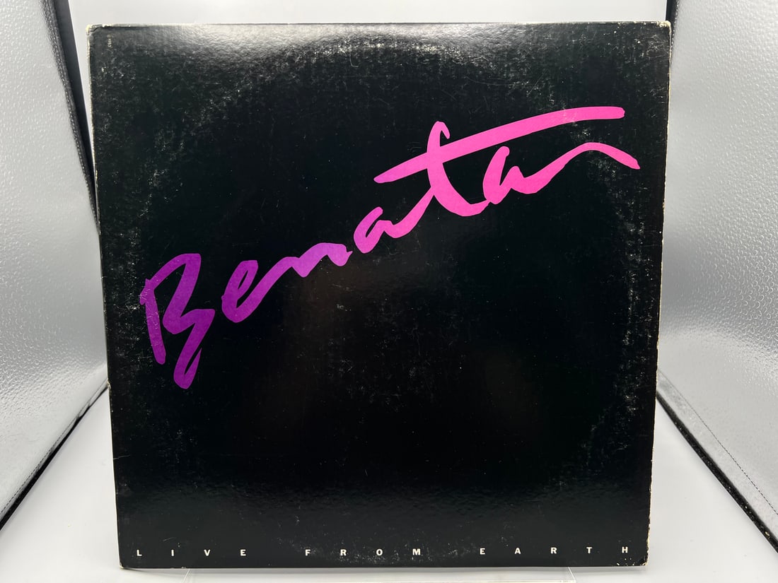 1983 Pat Benatar Live From Earth Vinyl Album - FV 41444: 1983 Pat Benatar Live From Earth Vinyl Album - FV 41444 - Records have not been tested by auction house for play quality. All items sold as is.