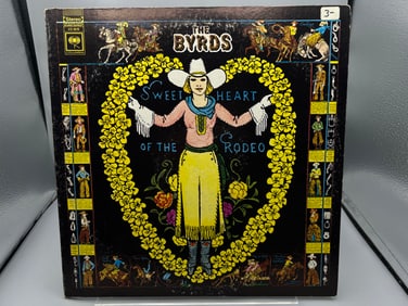 1968 The Byrds Sweetheart of The Rodeo Vinyl Album - CS 9670