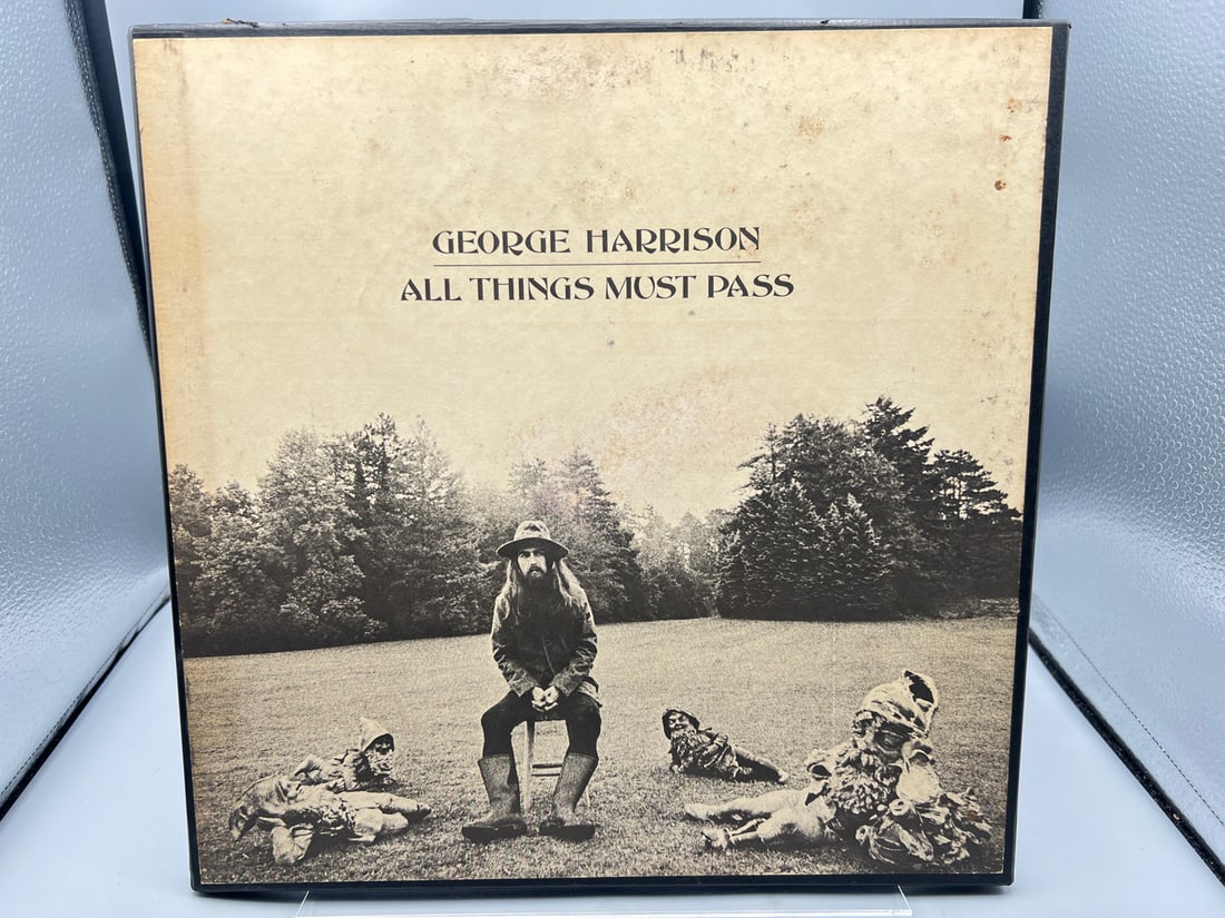 1970 George Harrison All Things Must Pass Vinyl Album Box Set - STCH 639 (1 of 8)