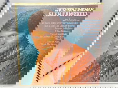 1968 Glen Campbell Wichita Lineman Vinyl Album - ST-103