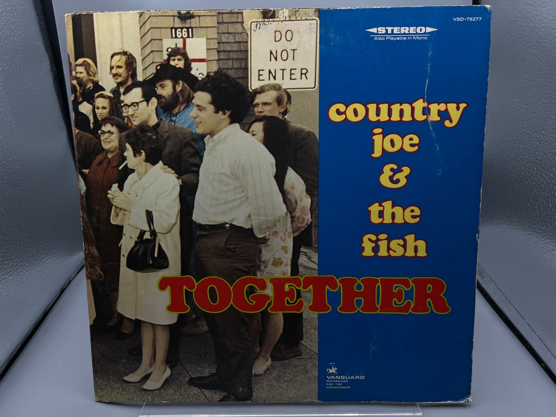 1968 Country Joe And The Fish Together Vinyl Album - VSD-79277: 1968 Country Joe And The Fish Together Vinyl Album - VSD-79277 - Records have not been tested by auction house for play quality. All items sold as is.