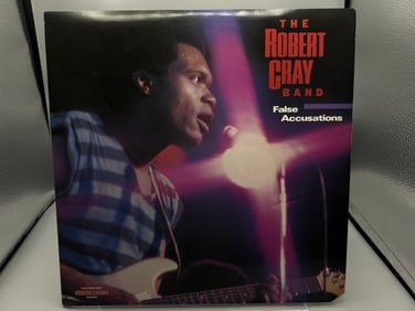 1985 The Robert Cray Band False Accusations Vinyl Album - HT 8005