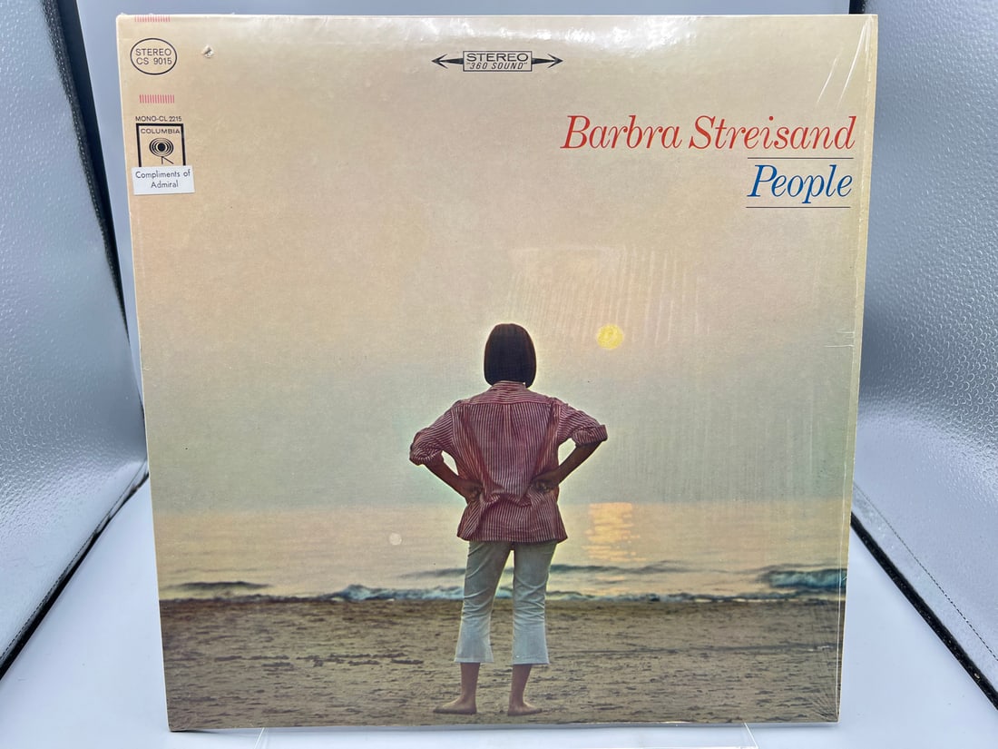 1964 Barbra Streisand People Vinyl Album - CL-2215: 1964 Barbra Streisand People Vinyl Album - CL-2215 - Records not tested by auction house for play quality. All items are sold as is.