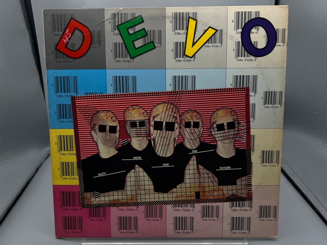 1979 Devo Duty Now For The Future Vinyl Album - BSK 3337: 1979 Devo Duty Now For The Future Vinyl Album - BSK 3337 - Records have not been tested by auction house for play quality. All items sold as is.
