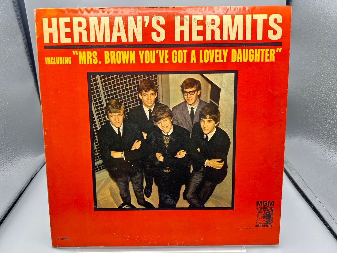 1965 Herman's Hermits Introducing Herman's Hermits Vinyl Album - E4282 (1 of 5)