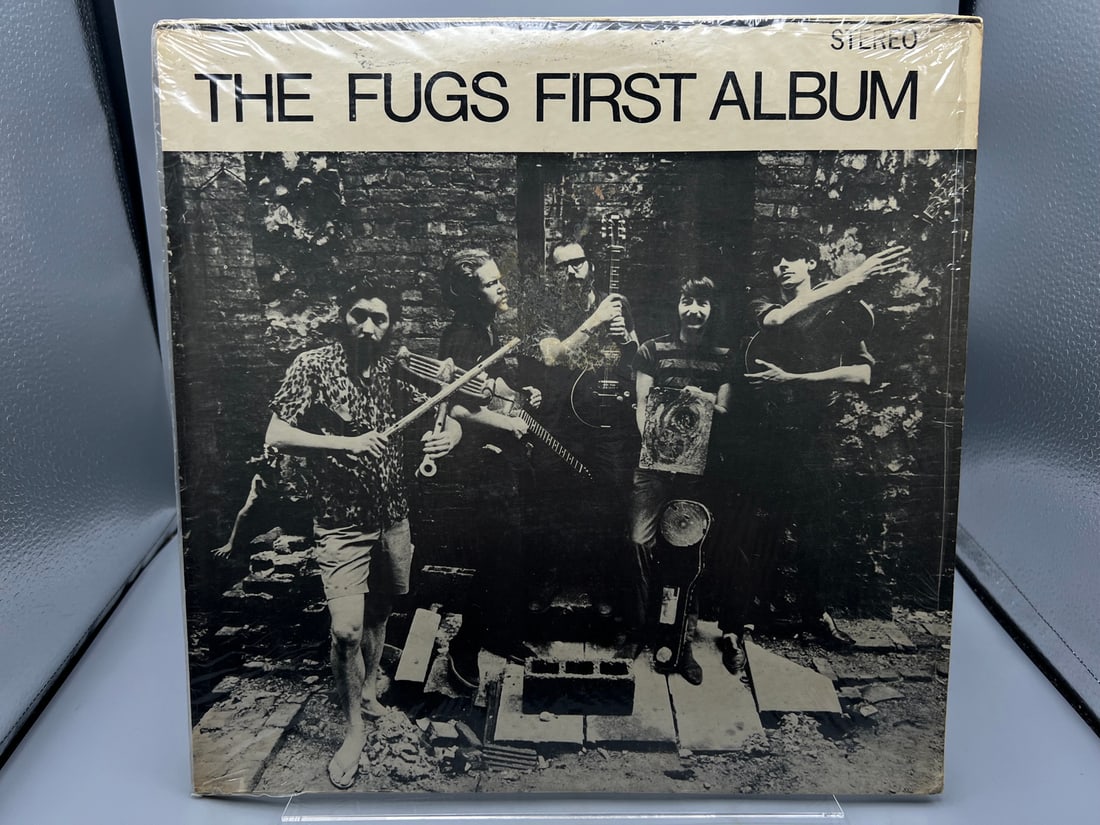 1966 The Fugs First Album Vinyl Album - ESP 1018: 1966 The Fugs First Album Vinyl Album - ESP 1018 - Records have not been tested by auction house for play quality. All items sold as is.