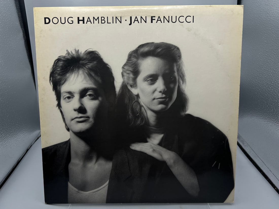 1987 Doug Hamblin & Jan Fanucci Self Titled Promo Vinyl Album - BPR-5151: 1987 Doug Hamblin & Jan Fanucci Self Titled Promo Vinyl Album - BPR-5151 - Records have not been tested by auction house for play quality. All items sold as is.