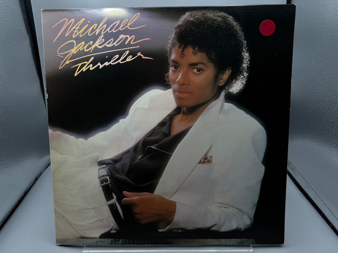 1982 Michael Jackson Thriller W/ Co Producer Credit Vinyl Album - QE 38112 (1 of 8)