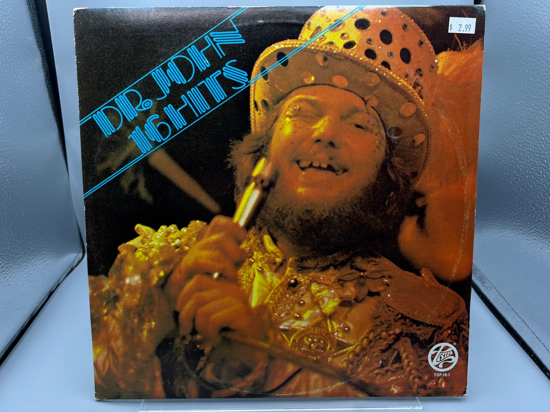 1976 Dr. John's 16 Greatest Hits Vinyl Album - SLX-01686: 1976 Dr. John's 16 Greatest Hits Vinyl Album - SLX-01686 - Records have not been tested by auction house for play quality. All items sold as is.