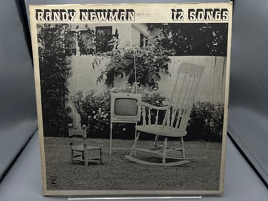 1970 Randy Newman 12 Songs Reissue Vinyl Album - RS 6373
