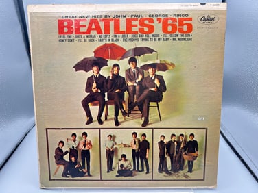 1964 The Beatles '65 Vinyl Album - T-2228