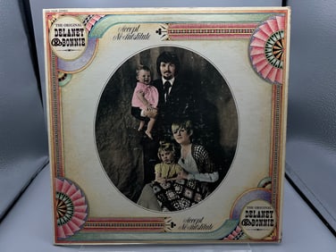 1969 The Original Delaney & Bonnie & Friends Accept No Substitute Vinyl Album - EKS-74039