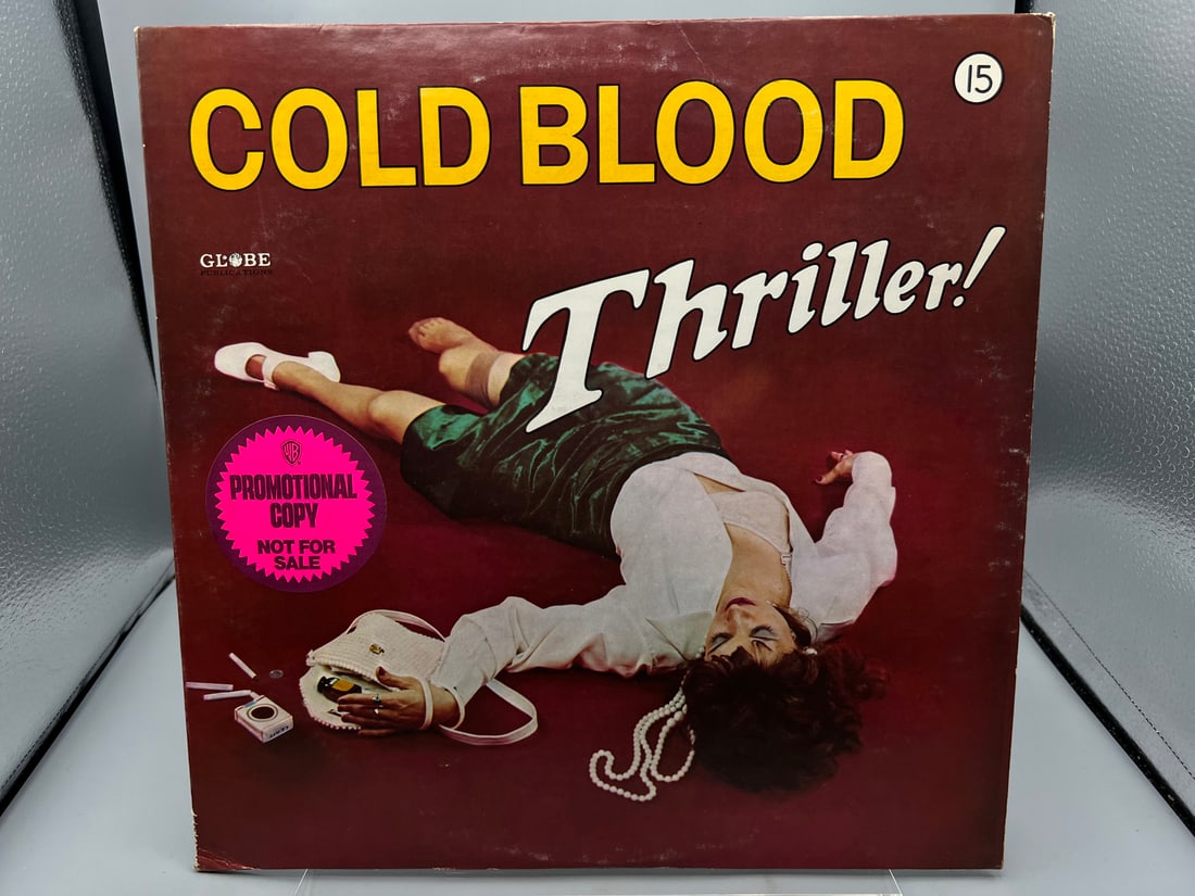 1973 Cold Blood Thriller Promo Vinyl Album - MS 2130: 1973 Cold Blood Thriller Promo Vinyl Album - MS 2130 - Records have not been tested by auction house for play quality. All items sold as is.