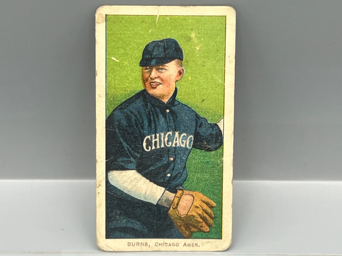 1909-11 T206 Bill Burns Sweet Caporal Back