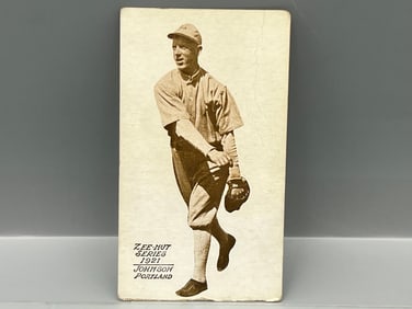 1921 Zeenut Pacific Coast League Syl Johnson
