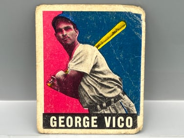 1948-49 Leaf George Vico #47