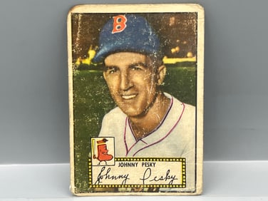 1952 Topps Johnny Pesky #15