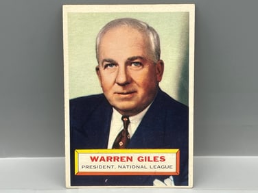 1956 Topps Warren Giles #2