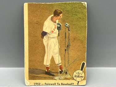 1959 Fleer Baseball's Greatest Ted Williams #45 - Trimmed