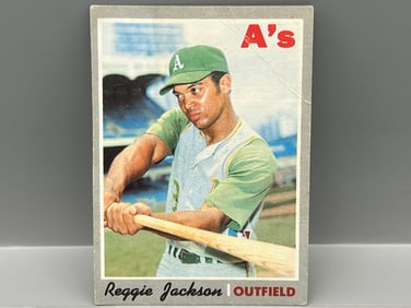 1970 Topps Reggie Jackson 2nd Year #140