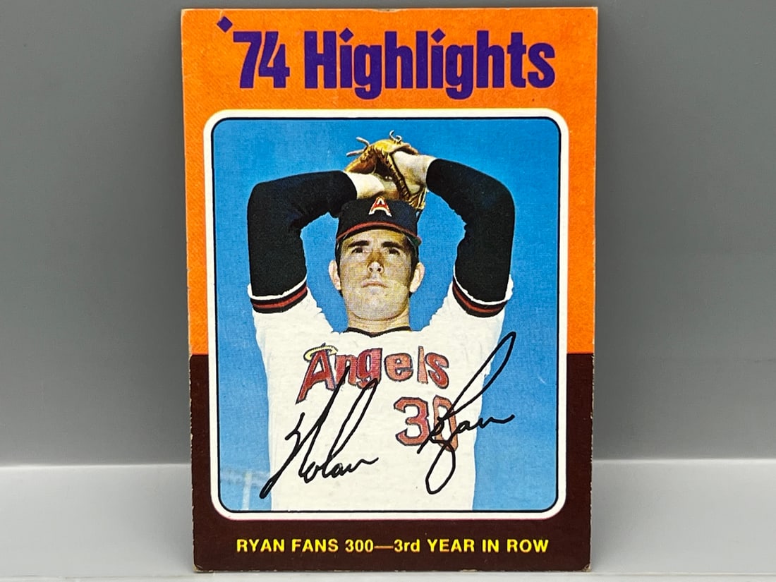 1975 Topps Nolan Ryan Highlights #5 (1 of 2)