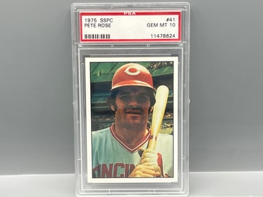 1975 SSPC Pete Rose #41 PSA Gem Mint 10