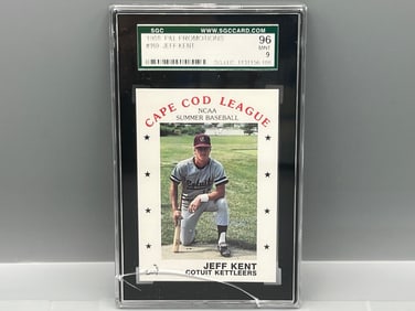 1988 P&L Promotions Jeff Kent Minor League Prospect/RC #169 SGC Mint 9 - Cracked Slab
