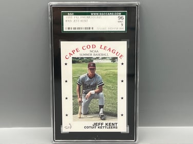 1988 P&L Promotions Jeff Kent Minor League Prospect/RC #169 SGC Mint 9