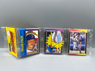 1989 Donruss Baseball Unopened Rack Pack