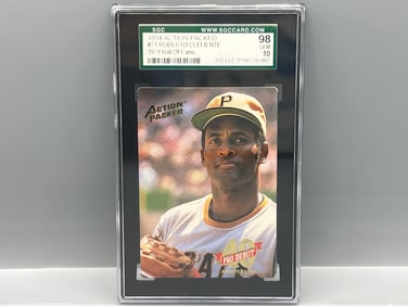 1994 Action Packed Roberto Clemente Hall of Fame #71 SGC Gem Mint 10