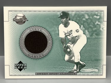 2002 Upper Deck Sweet Spot Classics Steve Garvey Game Used Relic