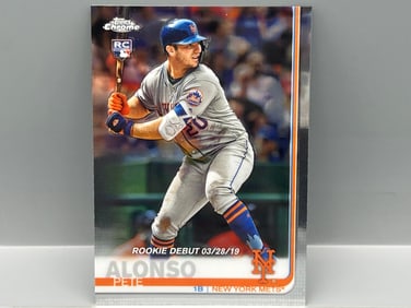 2019 Topps Chrome Pete Alonso RC #52