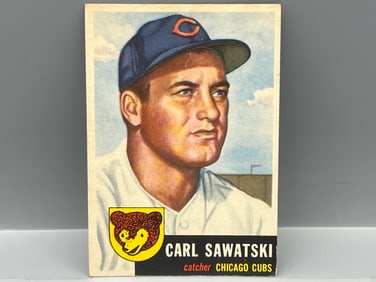 1953 Topps Carl Sawatski #202