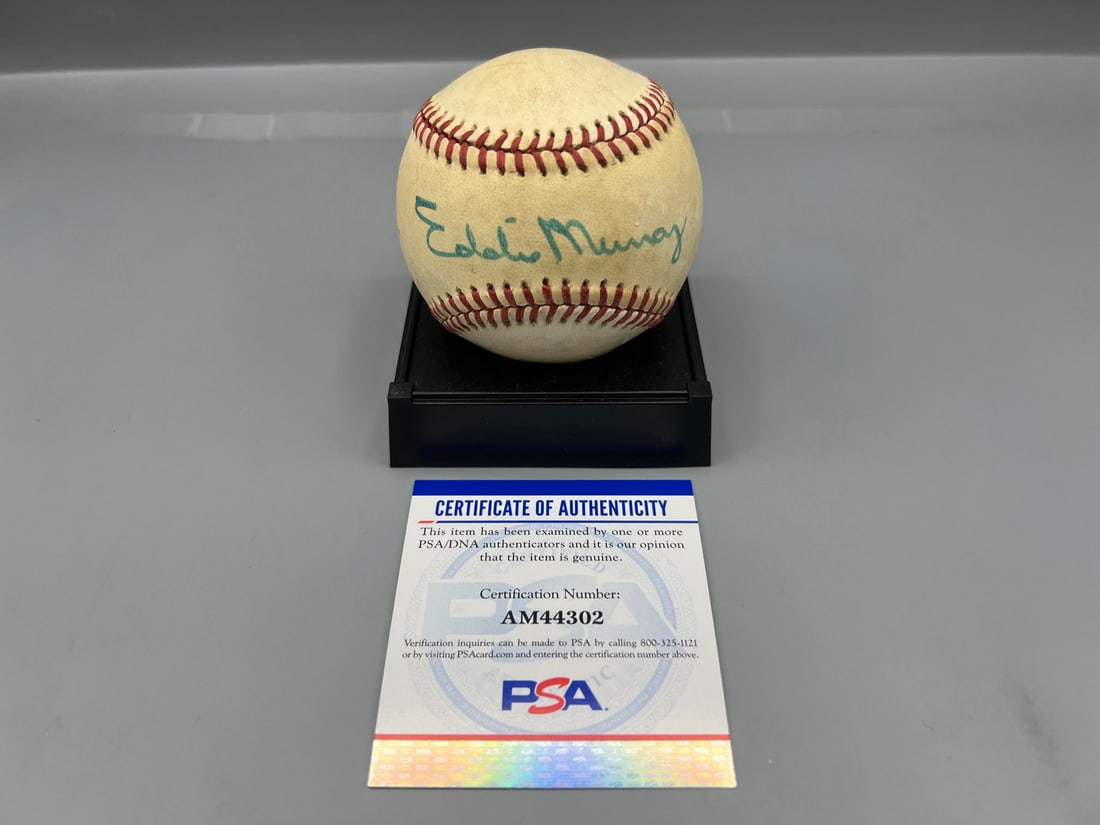Eddie Murray Official American League Autographed Baseball W/ PSA/DNA COA (1 of 4)